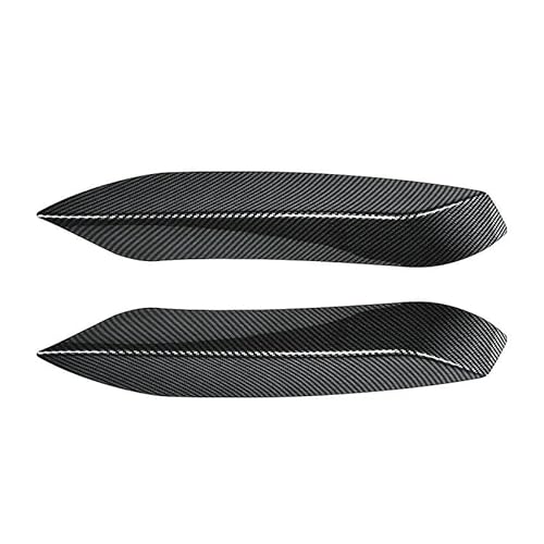 Splitter Auto Frontspoilerlippe Spoiler Splitter Stoßstange Canard Lip Splitter Body Kit Für 3 4er M3 M4 F80 F81 F82 F83 2013 Bis 2018 Frontlippe(Carbon Look D)