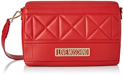 Love Moschino Damen Borsa Soft Pu Rosso Umhngetasche, Denimblau