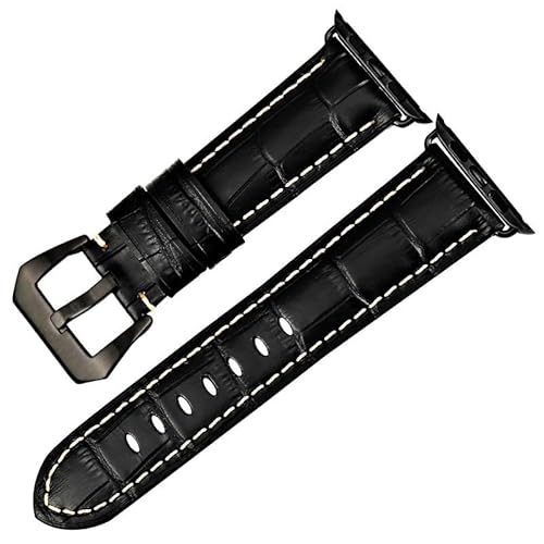 OPKDE Lederarmband für Apple Watch 49 mm, 45 mm, 41 mm, 44 mm, 40 mm, 42 mm, 38 mm, Serie 8, 7, SE, 6, 5, 4, 3, 2, Armband, 42/44/45/49mm, Achat