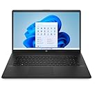 HP 17-cn0134ng Intel® Celeron® N4120 Laptop 43,9 cm (17.3") Full HD 8 GB DDR4-SDRAM 256 GB SSD Wi-Fi 5 (802.11ac) Windows 11 Home Schwarz