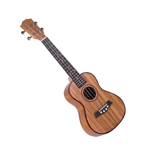 Tenor-Akustik-Ukulele, 23-Zoll-Gitarre, 4 Saiten, Mahagoni-Ukulele, Handgefertigte Holz-Ukulele Ukulele Einsteiger Kit (Color : B)