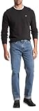 Levi's Herren 514 Straight Jeans, Stonewash Stretch, 36W / 32L