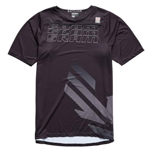 Troy Lee Designs MTB-Jersey Kurzarm Skyline Schwarz Gr. L