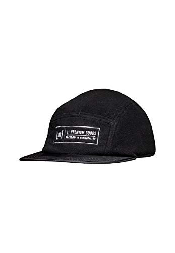 L1 Premium Goods Herren Pitted Cap Kappe, Schwarz, U