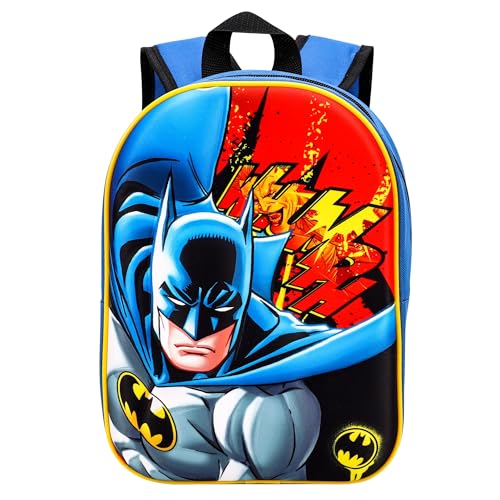 DC Comics Batman 3D Rucksack EVA Rucksack Schultasche Kindergarten Reiserucksack 31 cm, mehrfarbig, One size