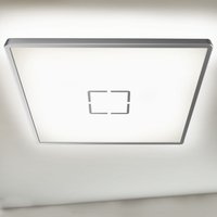 Briloner LED Panel Deckenleuchte Free weiß/silber