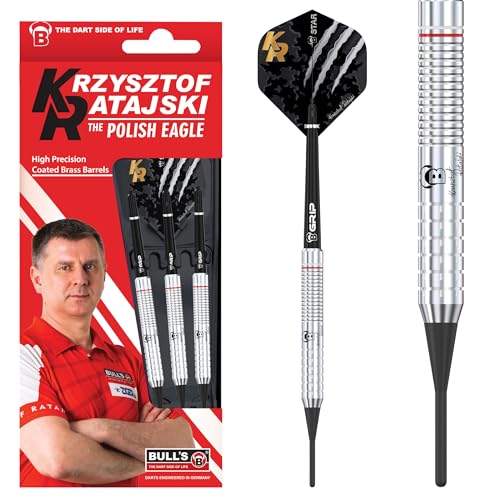 Bull's Krzysztof Ratajski Brass Silver Softdarts 18 Gramm