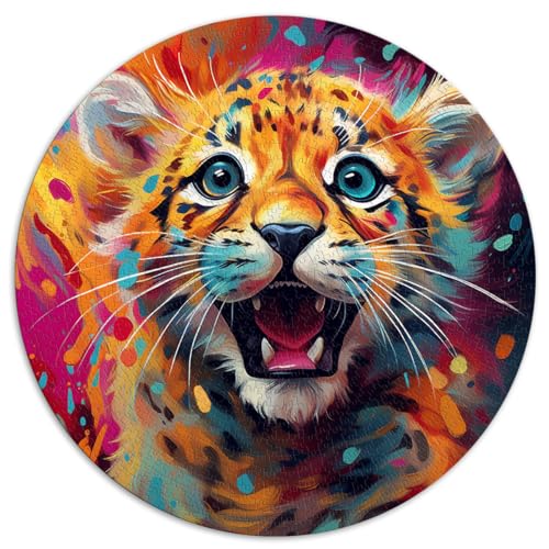 Puzzle Puzzle Leopard für Erwachsene Puzzle 1000 Teile 26,5x26,5 Zoll Spielspielzeug für Familienpuzzle Geschenk Tolles Geschenk für | Spiele