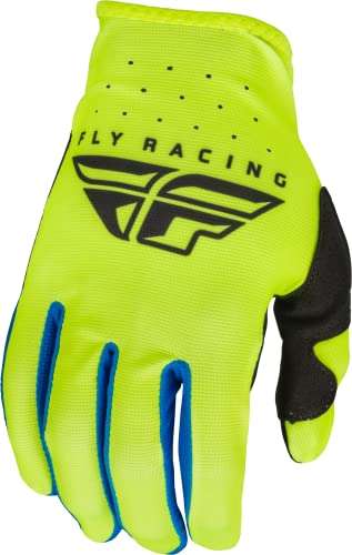 Fly Racing 2023 Youth Lite Handschuhe (Warnschutz/Schwarz, Jugendliche)