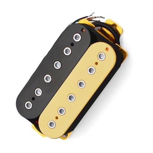 6-saitige E-Gitarre, Humbucker-Tonabnehmer, Gitarren-Ersatzteil, vier Spulenkabel Single-Coil-Tonabnehmer (Color : Bridge)