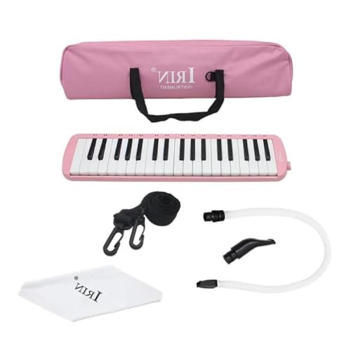 37 Tasten Melodica Instrument Air Piano Keyboard Pianica Mundharmonika Musikinstrument Mit Tragetasche Für Anfänger Tragbare Blasklaviertastatur Leicht Zu Erlernendes Mundharmonikainstrument