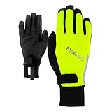 Roeckl Villach 2 Winter Fahrrad Handschuhe lang Fluo gelb 2023: Größe: 8.5