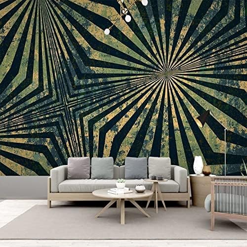 XLMING Minimalistisches Licht Geometrische Abstraktion 3D Tapete Home Dekoration Wohnzimmer Sofa Schlafzimmer Tv Hintergrund Wand-200cm×140cm