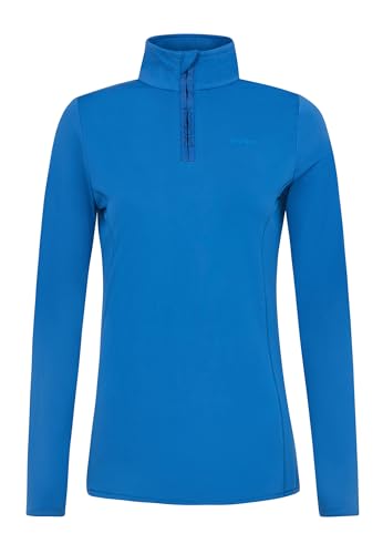 Protest Ladies 1/4 Zip Top FABRIZ 10K Wasserdicht Und Atmungsaktive Elastischer Stoff Horizon Blue L/40