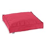 HOCK Matratzenkissen Outdoor 50x50x10cm Classic Uni pink