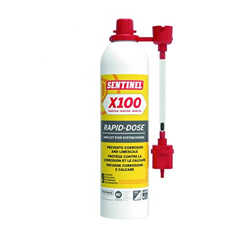 SENTINEL Inhibiteur de corrosion x100 Aérosol de 300ml - Traitement des réseaux de chauffage