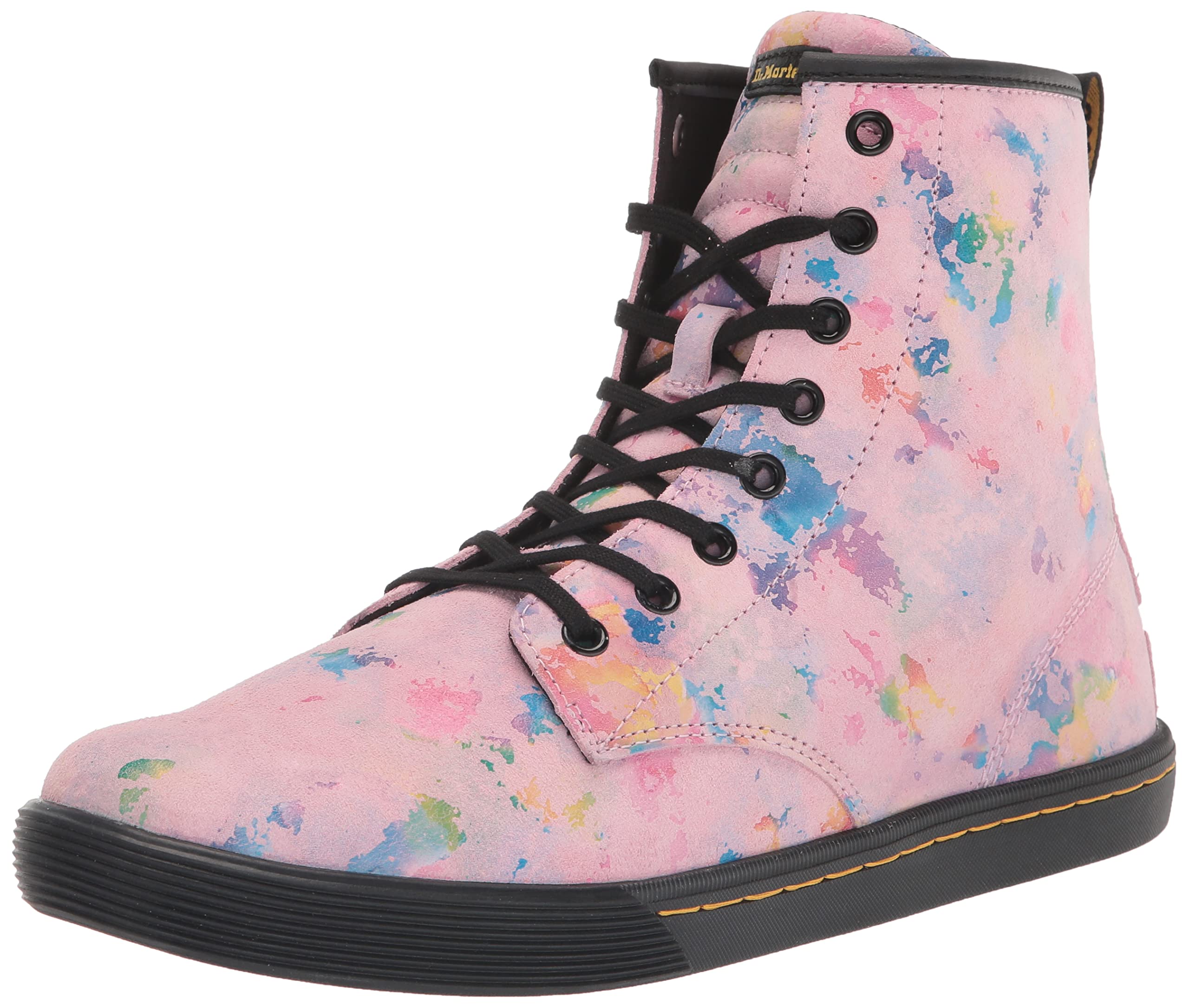 DR MARTENS Damen Sheridan Combat Boot, Rosa, 7