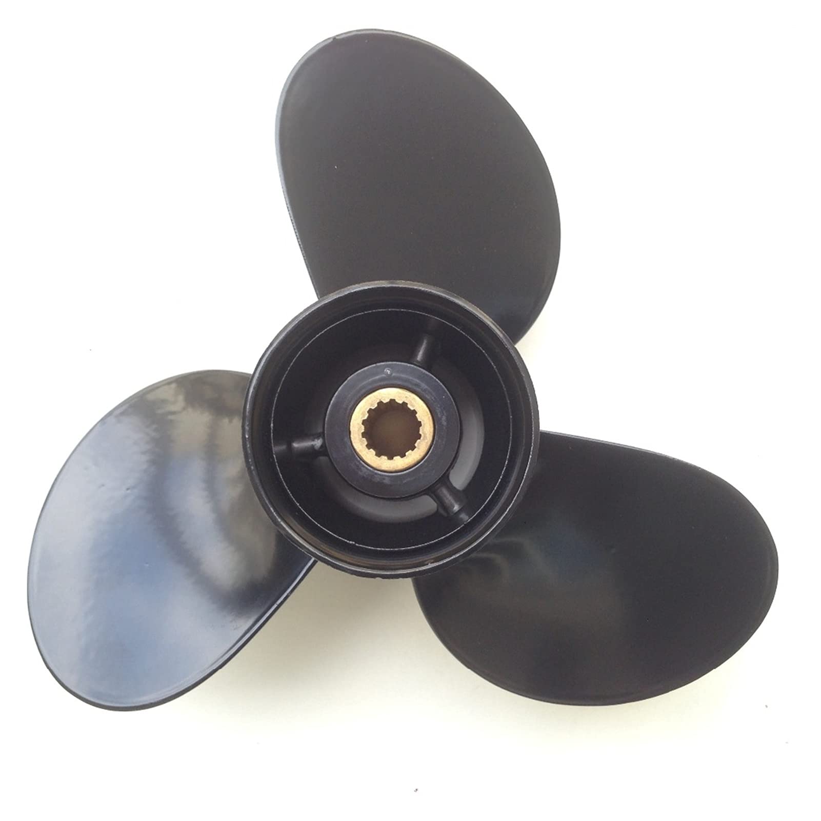 Jodriva 10x13 15hp-35hp, for OMC Stern Drive Propeller 14 Zahn Aluminium Marine Propeller 3 Blatt Bootspropeller