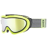 uvex Unisex-Erwachsene Comanche to Skibrille, Lime mat, Einheitsgröße