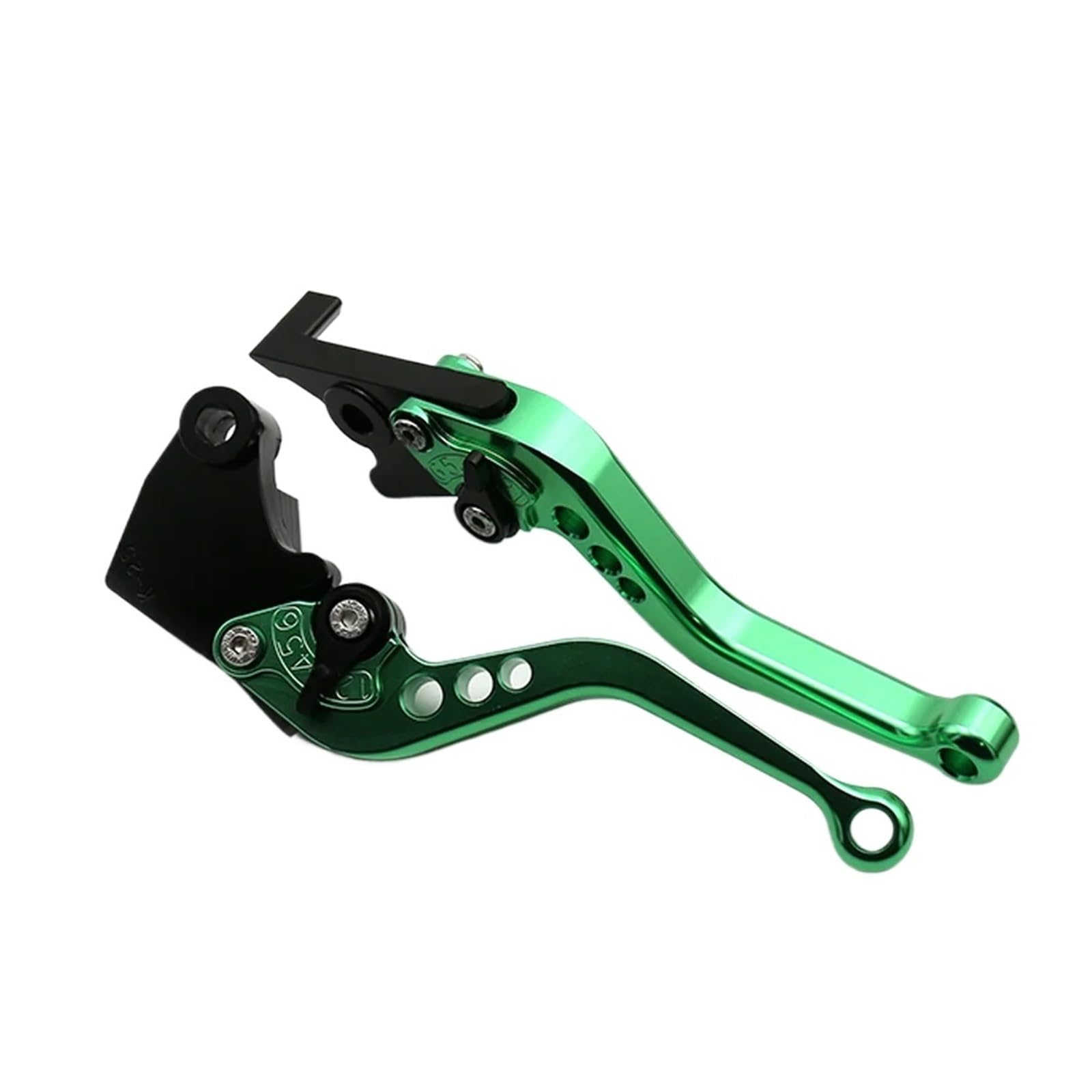 Motorrad Bremshebel Für Speed ​​Für Triple Für Thruxton Für Daytona 955i 600 650 Motorrad Lange/Kurze Bremskupplungshebel BremsKupplungshebel(Short Green)