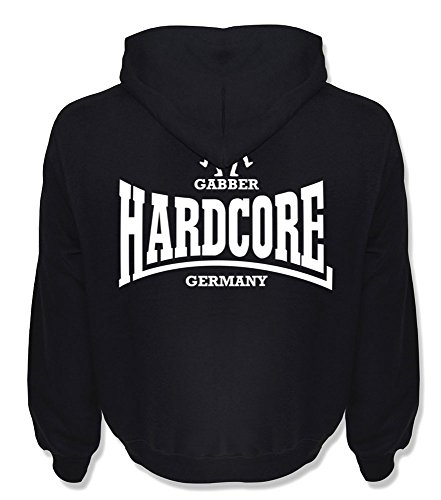 KNOW-MORE-STYLEZ Hooded Sweatshirt Hardcore Gabber Germany Kapuzenpulli Pulli Hoodie (XXL)