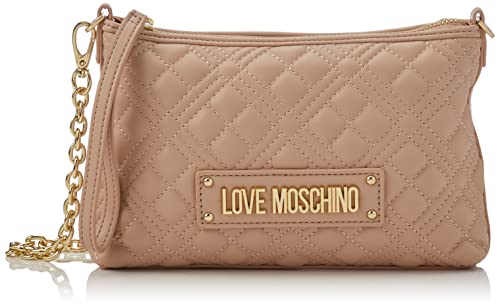 Love Moschino Damen Borsa Quilted Pu Nude Umhngetasche, Hautfarben