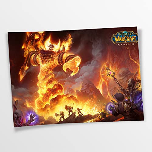 Artis Prints Poster World of Warcraft, Geschmolzener Kern, Wow, Klein bis XXL, Inneneinrichtung - Wohnzimmer - Wohnung, Dekoration