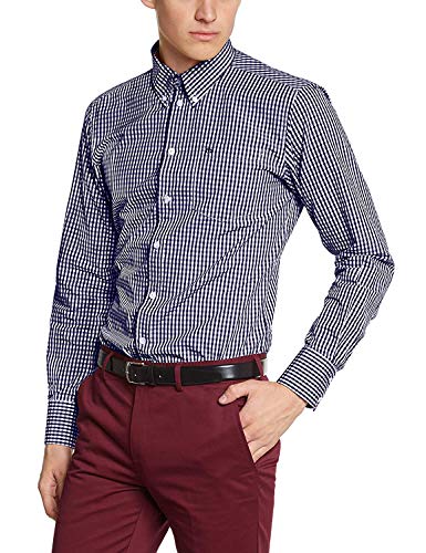 Merc of London Herren JAPSTER, Shirt Smoking Hemd, Blau (Royale Blue), X-Small (Herstellergröße: XS)