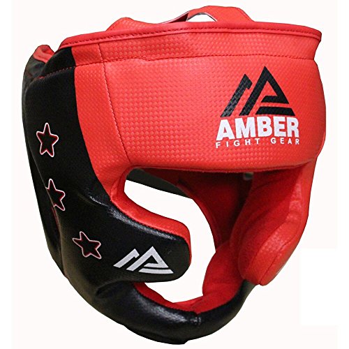 Amber Fight Gear Boxing MMA, Kickboxen Kopfbedeckungen,Mehrfarbig ,S