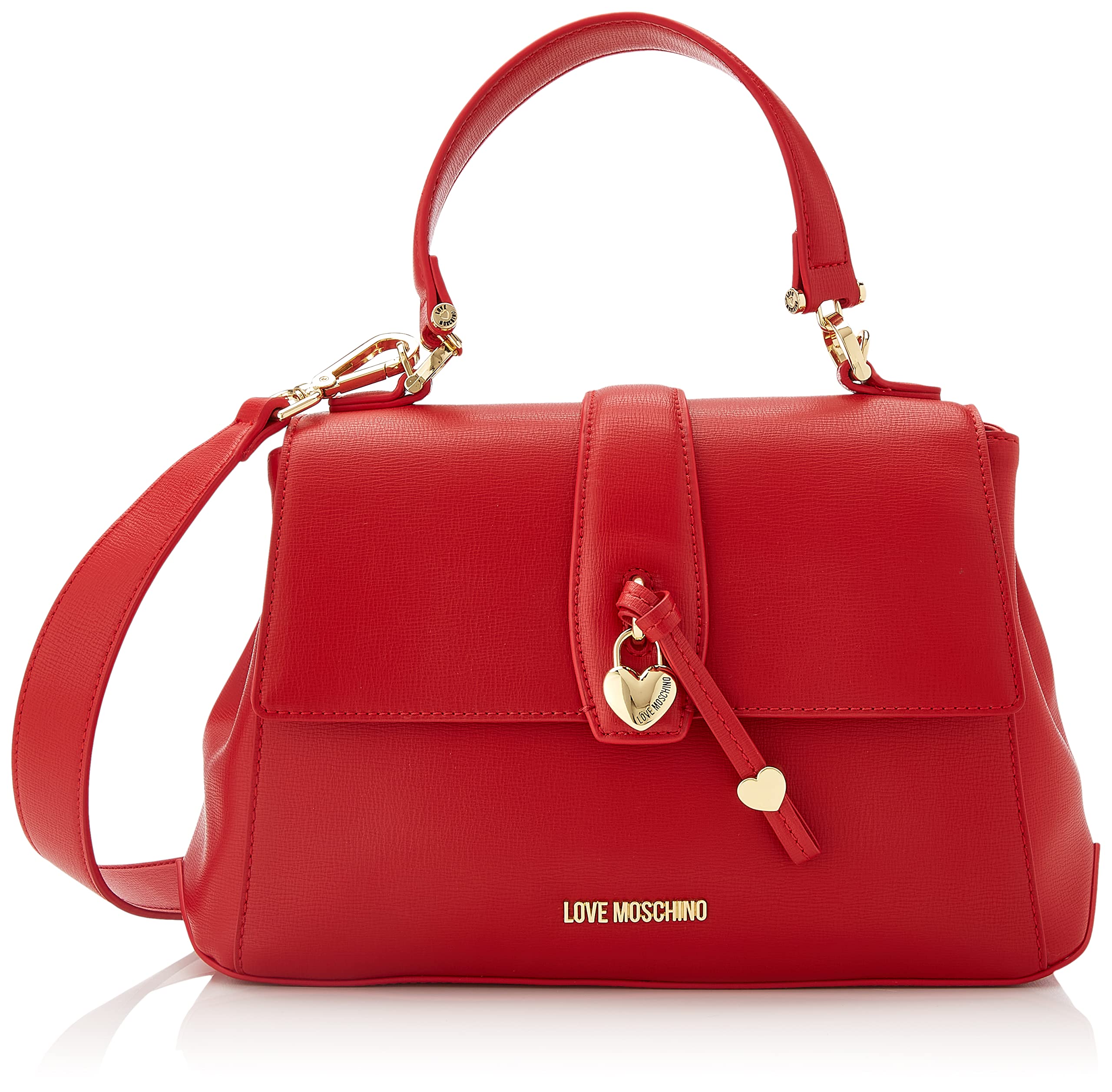 Love Moschino Damen Jc4331pp0fkb0500 Handtasche, rot, Einheitsgröße