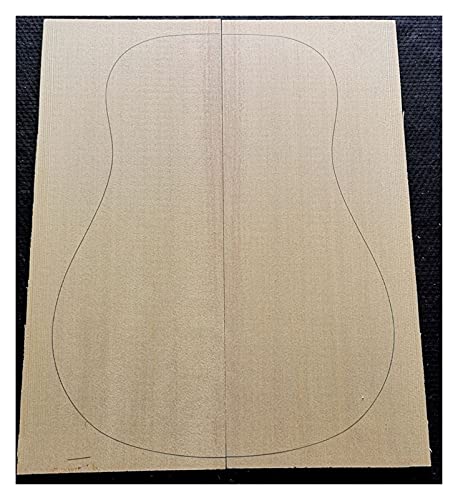 Gitarrenkorpus unfertig 1SET AAA. Auswahl An Sitka Fichte Gitarre Furniergitarre Panel Wolle Holz 540 * 220 * 4, 5 Mm (Color : X23)