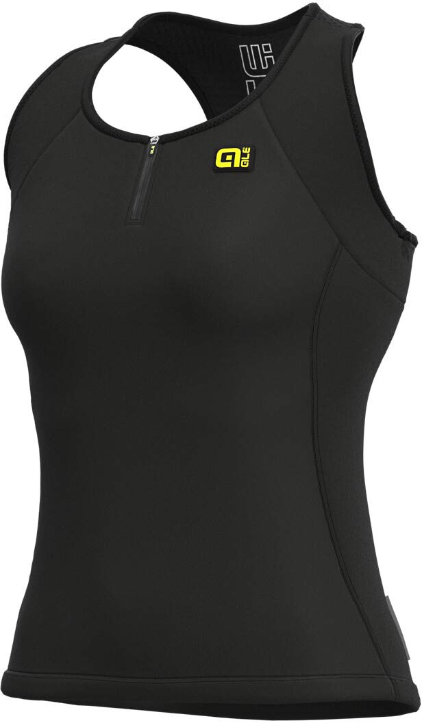 Alé Cycling Solid Color Block Tank Damen schwarz