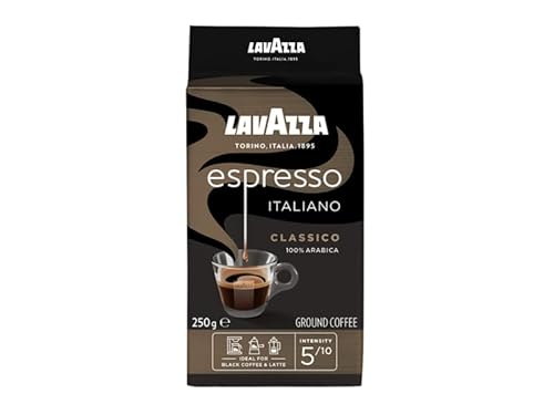 Lavazza - Espresso Italiano Classico Gemahlener Kaffee - 8x 250g