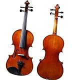 Standard Violine Italienische Handgefertigte Ebenholzvioline Für Erwachsene 4/4 3/4 1/2 1/4 1/8(4/4)