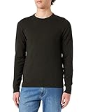 JACK & JONES Dünner Langarm Strickpullover Rundhals Basic Sweater Shirt Jumper JJEBASIC