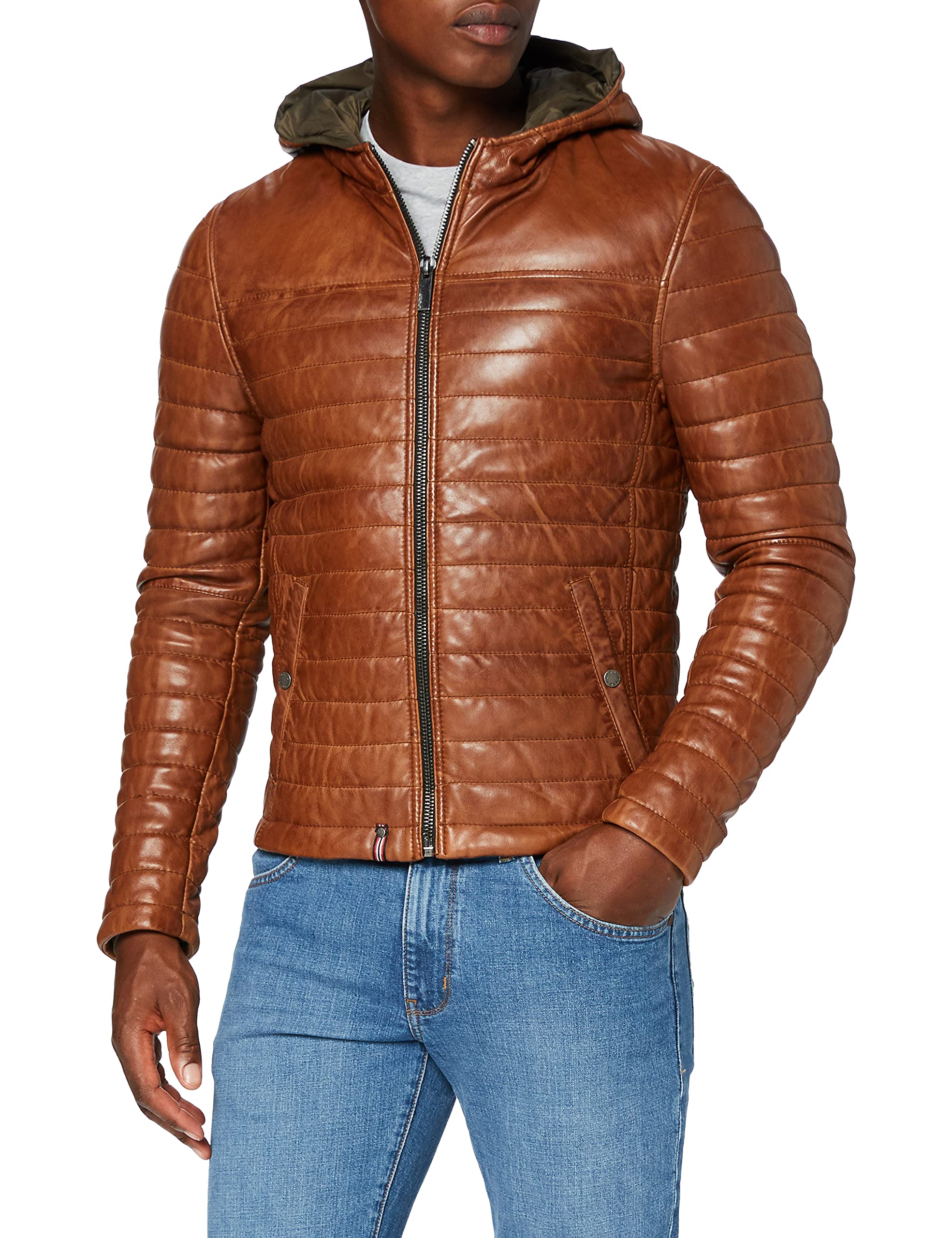 Oakwood Herren Aurelien 3 Jacke, Braun (Cognac 0507), Medium