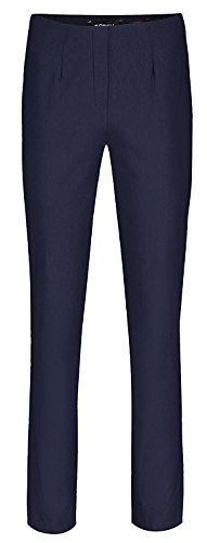 Robell Marie Stretchhose Schlupfhose Damen Hose Slim Fit - Winter Qualität Saison 2017/18 (40, navy)