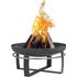 CookKing Feuerschale Stahl Viking Ø 80 cm x 36 cm Schwarz