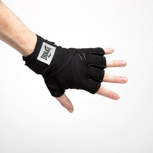 EVERLAST GELHANDSCHUHE EVERGEL HANDWRAPS FASTWRAPS SCHWARZ L