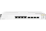 HPE Aruba Instant On 1830 8G 4p PoE 65W Switch Klasse 4 EU lüfterlos 0dB