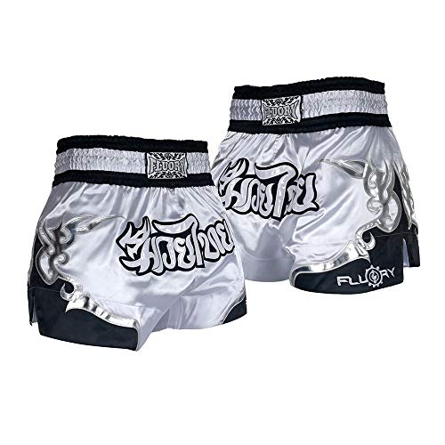 FLUORY Muay Thai Fight Shorts, MMA Shorts, Kleidung, Training, Käfigbekämpfung, Grappling, Kampfsport, Kickboxen, Shorts, Mtsf53bai, X-Klein