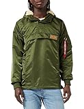 Alpha Industries Herren HPO Anorak, Dark Green, M