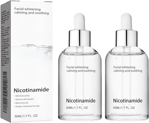 Sunnylas Niacinamide Freckles Removal Serum - 50ml, Hydrates & Brightens Skin With Potent Niacinamide Formula, Get the Look You Want With Sunnylas Serum (2PCS)