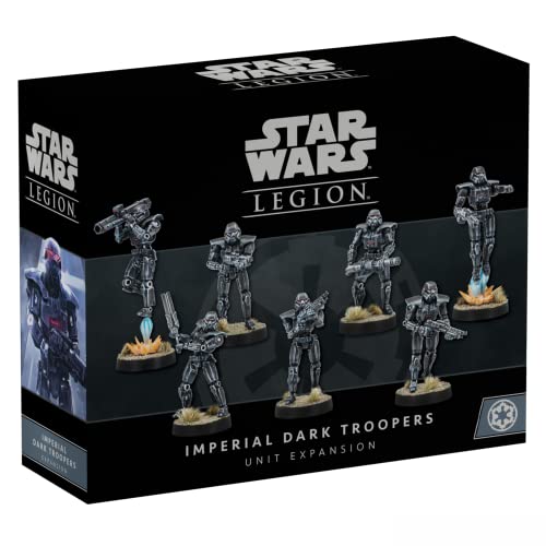 Atomic Mass Games Star Wars Legion Dark Troopers Erweiterung | Zwei Spieler Miniaturen Kampfspiel | Strategiespiel für Erwachsene und Jugendliche | ab 14 Jahren | durchschnittliche Spielzeit 3 Stunden | hergestellt