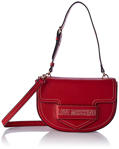 Love Moschino Damen BORSA A SPALLA Umhngetasche, rot, Einheitsgröße