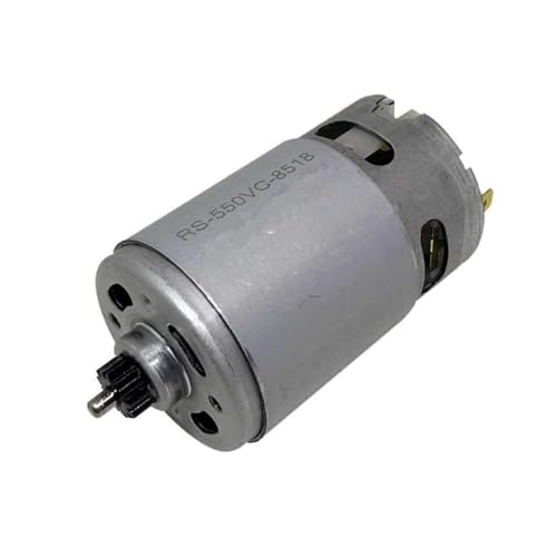 Motor 1 Stück Elektro-Schlagbohrmotor 1800 LI-2 Elektroschraubermotor RS-550VC-8518 Motor 18 V 13 Zähne 550 Gleichstrommotor