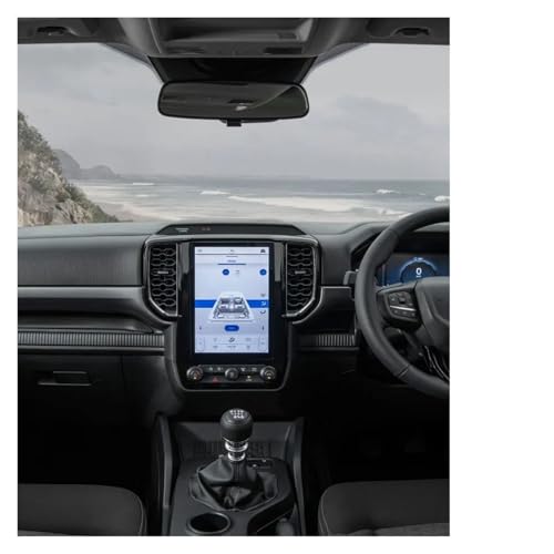 Für Ford Für Ranger Für XLT Für Sport 2022 2023 10,1 Zoll Auto-GPS-Navigations-Center-Bildschirm Innenausstattung Schutzfolie Aus Gehärtetem Glas Navigation Schutzfolie Navigations-Displayschutz