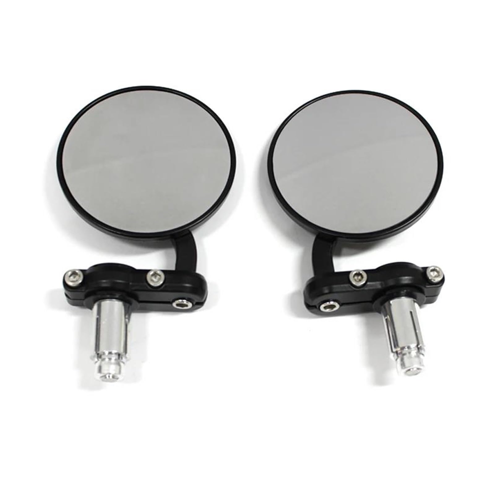 Motorradspiegel-Set Für Forza SH PS CB1000R CB1300 CB600F 7/8" Universal Motorrad Rückspiegel Lenkerende Klappbar Motorradseite