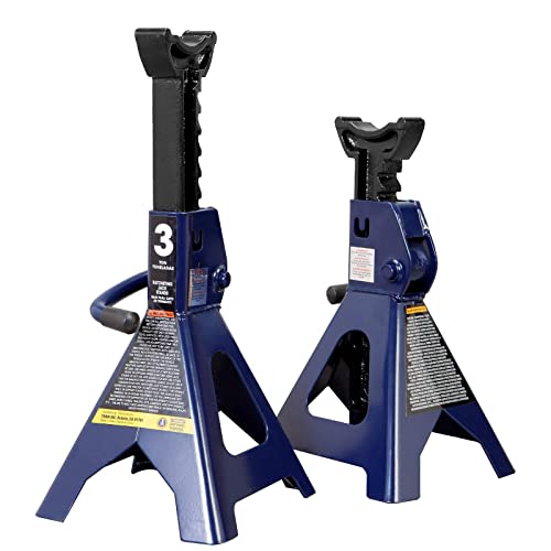 TCE AT43202U Torin Steel Jack Stands 3 Tonnen (2.7 kg) Kapazität, blau, 1 Paar