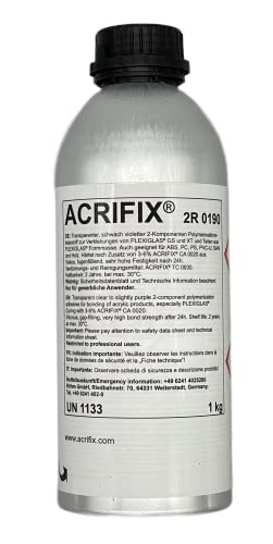 ACRIFIX® 2R 0190 Acrylglas-Kleber PMMA Evonik 2-K Reaktions-Klebstoff farblos 2R0190 Kunststoffkleber Polycarbonat